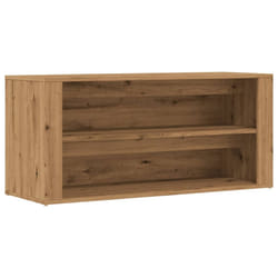 vidaXL Shoe Rack Hallway Shoe Storage Cupboard Shoe Cabinet Engineered Wood - artisan oak