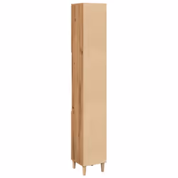 vidaXL Bathroom Cabinet Cupboard Tallboy Unit Storage Cabinet Engineered Wood - artisan oak - Additional view 6