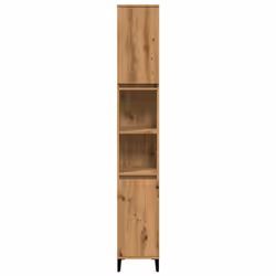 vidaXL Bathroom Cabinet Sink Cupboard Vanity Unit Artisan Oak Engineered Wood - Additional view 4