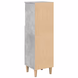 vidaXL Bathroom Cabinet Cupboard Vanity Unit Concrete Grey Engineered Wood - Additional view 6