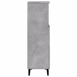 vidaXL Bathroom Cabinet Concrete Grey 30x30x100 cm Engineered Wood - Additional view 5