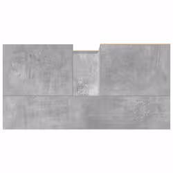 vidaXL Sink Cabinet Vanity Unit Storage Cupboard Concrete Grey Engineered Wood - Additional view 7