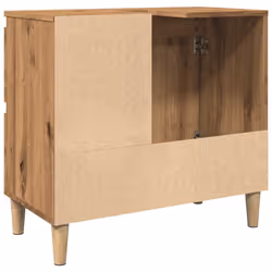 vidaXL Sink Cabinet Vanity Unit Storage Cupboard Artisan Oak Engineered Wood - Additional view 5