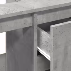 vidaXL Sink Cabinet Vanity Unit Storage Cupboard Concrete Grey Engineered Wood - Additional view 8