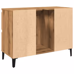 vidaXL Sink Cabinet Vanity Unit Storage Cupboard Engineered Wood - artisan oak - Additional view 6