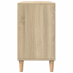 vidaXL Bathroom Cabinet Toilet Cupboard Vanity Unit Sonoma Oak Engineered Wood - Additional view 7