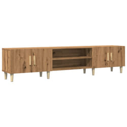 vidaXL TV Cabinet TV Stand Media Cabinet TV Unit Sideboard Engineered Wood - artisan oak