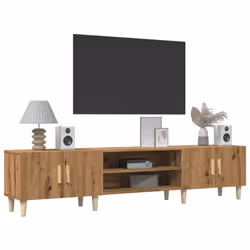 vidaXL TV Cabinet TV Stand Media Cabinet TV Unit Sideboard Engineered Wood - artisan oak