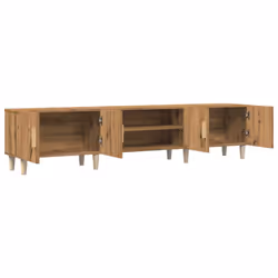vidaXL TV Cabinet TV Stand Media Cabinet TV Unit Sideboard Engineered Wood - artisan oak - Additional view 4