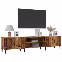 vidaXL TV Cabinet TV Stand Media Cabinet TV Unit Old Wood Engineered Wood - old wood