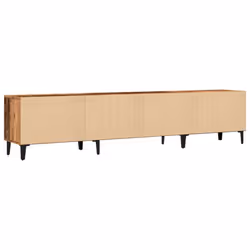 vidaXL TV Cabinet TV Stand Media Cabinet TV Unit Old Wood Engineered Wood - old wood - Additional view 6