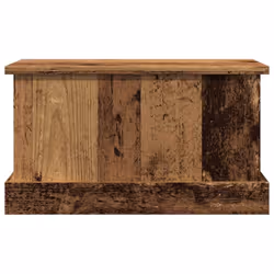 vidaXL Storage Box Garden Tool Chest Outdoor Storage Bin Box Engineered Wood - old wood, 30 x 50 x 28 cm - Additional view 4