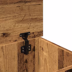vidaXL Storage Box Garden Tool Chest Outdoor Storage Bin Box Engineered Wood - old wood, 30 x 50 x 28 cm - Additional view 9