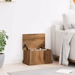 vidaXL Storage Box Garden Tool Chest Outdoor Storage Bin Box Engineered Wood - artisan oak, 30 x 50 x 28 cm - Additional view 2
