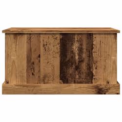 vidaXL Storage Box Garden Tool Chest Outdoor Storage Bin Box Engineered Wood - old wood, 70 x 40 x 38 cm - Additional view 5