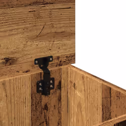 vidaXL Storage Box Garden Tool Chest Outdoor Storage Bin Box Engineered Wood - old wood, 70 x 40 x 38 cm - Additional view 9