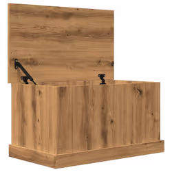 vidaXL Storage Box Garden Tool Chest Outdoor Storage Bin Box Engineered Wood - artisan oak, 70 x 40 x 38 cm - Additional view 5