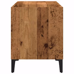 vidaXL Record Cabinet Sideboard Storage Cabinet Engineered Wood - old wood - Additional view 4