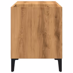 vidaXL Record Cabinet Sideboard Storage Cabinet Engineered Wood - artisan oak - Additional view 4