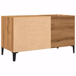 vidaXL Record Cabinet Sideboard Storage Cabinet Engineered Wood - artisan oak - Additional view 5