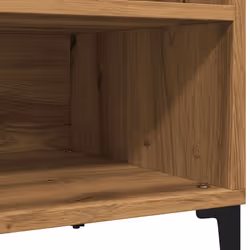 vidaXL Record Cabinet Sideboard Storage Cabinet Engineered Wood - artisan oak - Additional view 7
