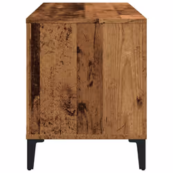vidaXL Record Cabinet Record Player Stand Sideboard Old Wood Engineered Wood - Additional view 4