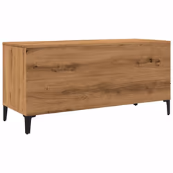 vidaXL Record Cabinet Sideboard Storage Cabinet Artisan Oak Engineered Wood - Additional view 5
