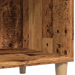 vidaXL Record Cabinet Sideboard Storage Cabinet Engineered Wood - old wood - Additional view 7
