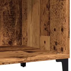 vidaXL Record Cabinet Sideboard Storage Cabinet Engineered Wood - old wood - Additional view 7