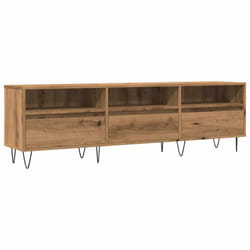 vidaXL TV Cabinet TV Stand Media Cabinet TV Unit Old Wood Engineered Wood - artisan oak