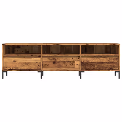 vidaXL TV Cabinet TV Stand TV Unit Media Cabinet Old Wood Engineered Wood