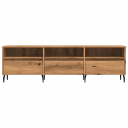vidaXL TV Cabinet Artisan Oak 150x30x44.5 cm Engineered Wood - Additional view 3