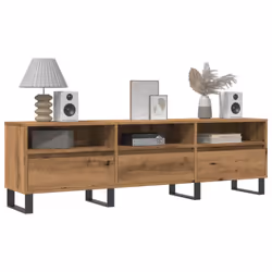 vidaXL TV Cabinet TV Stand TV Unit Media Cabinet Artisan Oak Engineered Wood