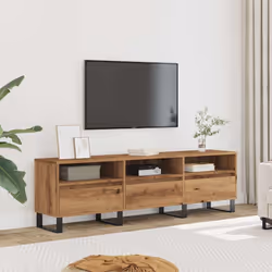 vidaXL TV Cabinet TV Stand TV Unit Media Cabinet Artisan Oak Engineered Wood