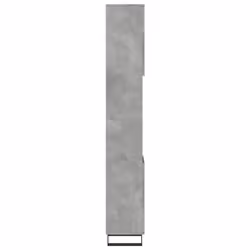 vidaXL Bathroom Cabinet Cupboard Vanity Unit Concrete Grey Engineered Wood - Additional view 4