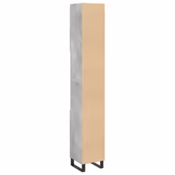 vidaXL Bathroom Cabinet Cupboard Vanity Unit Concrete Grey Engineered Wood - Additional view 5