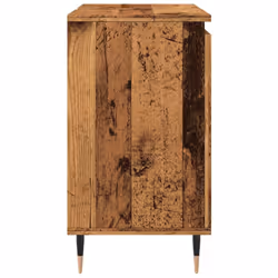 vidaXL Bathroom Cabinet Sink Cupboard Vanity Unit Old Wood Engineered Wood - Additional view 4