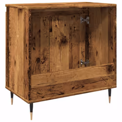 vidaXL Bathroom Cabinet Sink Cupboard Vanity Unit Old Wood Engineered Wood - Additional view 5