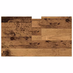 vidaXL Bathroom Cabinet Sink Cupboard Vanity Unit Old Wood Engineered Wood - Additional view 6