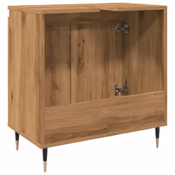 vidaXL Bathroom Cabinet Sink Cupboard Vanity Unit Artisan Oak Engineered Wood - Additional view 5