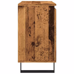vidaXL Bathroom Cabinet Sink Cupboard Vanity Unit Old Wood Engineered Wood - Additional view 4