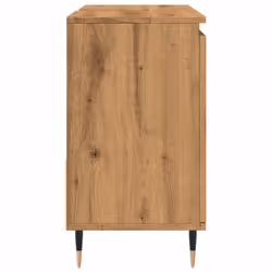vidaXL Bathroom Cabinet Sink Cupboard Vanity Unit Engineered Wood - artisan oak - Additional view 4