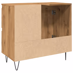 vidaXL Sink Cabinet Vanity Unit Storage Cupboard Artisan Oak Engineered Wood - Additional view 6