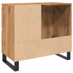 vidaXL Bathroom Sink Cabinet Storage Sink Cupboard Artisan Oak Engineered Wood - Additional view 5