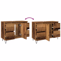 VidaXL 857235 bathroom furniture set - Additional view 8