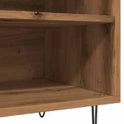 vidaXL Record Cabinet Sideboard Storage Cabinet Artisan Oak Engineered Wood - Additional view 7