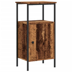 vidaXL Bedside Cabinets Nightstand Bed Table 2 pcs Artisan Oak Engineered Wood - old wood, 1 pcs