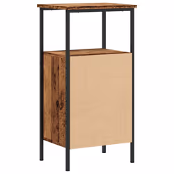 vidaXL Bedside Cabinets Nightstand Bed Table 2 pcs Artisan Oak Engineered Wood - old wood, 1 pcs - Additional view 6