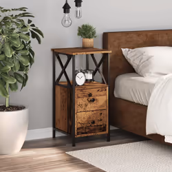 VidaXL 857250 nightstand/bedside table Wood