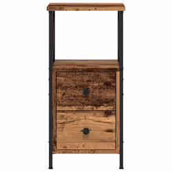 VidaXL 857250 nightstand/bedside table Wood - Additional view 4